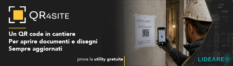 QR4Site - Un QR code in cantiere per aprire documenti e disegni sempre aggiornati